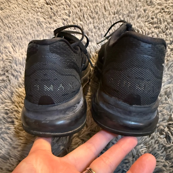 Nike Air Max 2014 Black/Reflect Silver-Anthracite-Dark Grey Size Mens 10 - Picture 6 of 8